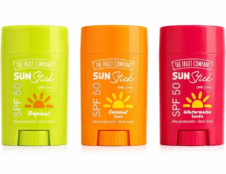 ¡¡NOVEDAD!! Protector Solar en Stick SPF 50 - 3 Sabores - 60g.
