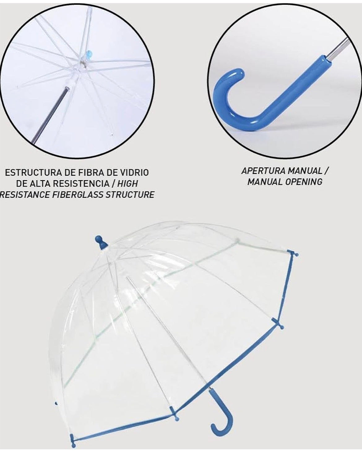¡¡NOVEDAD!! Paraguas transparente MINNIE