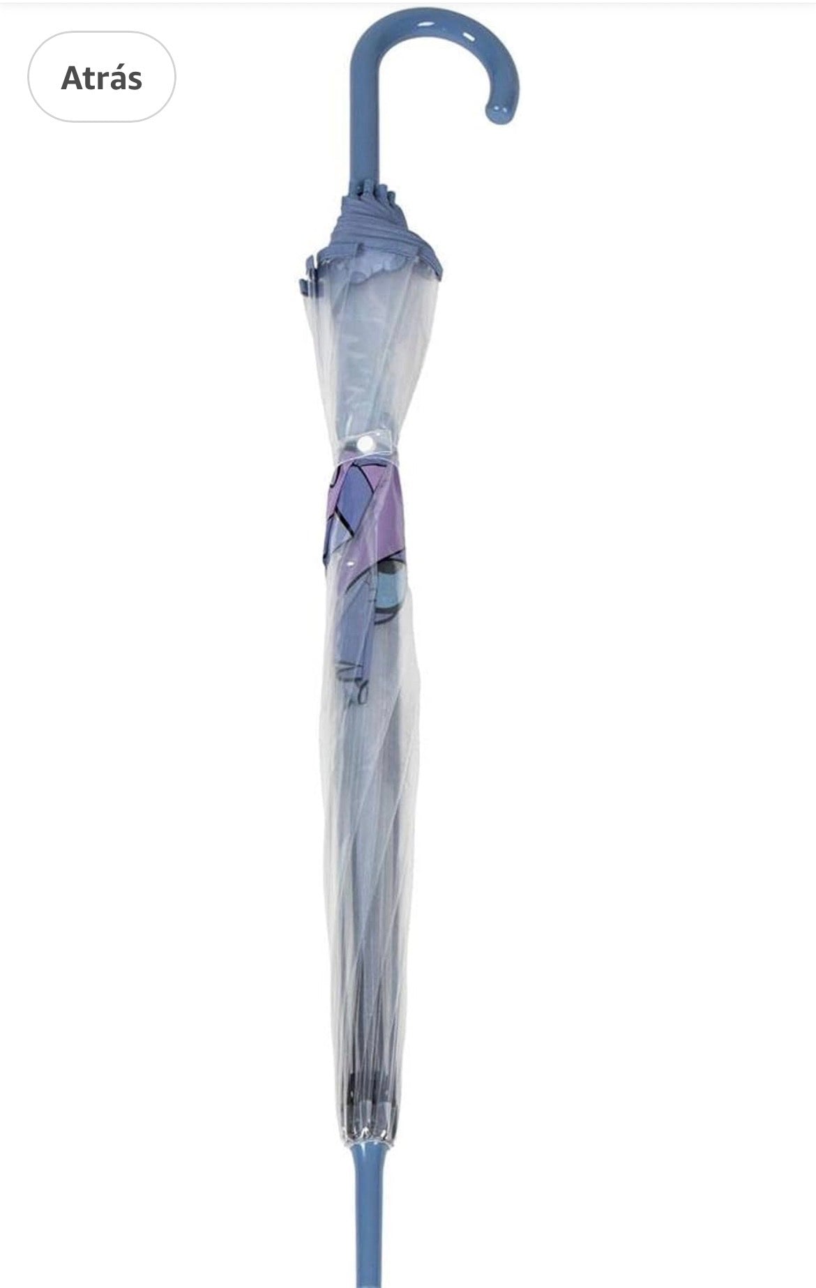 ¡¡NOVEDAD!! Paraguas transparente de STICH
