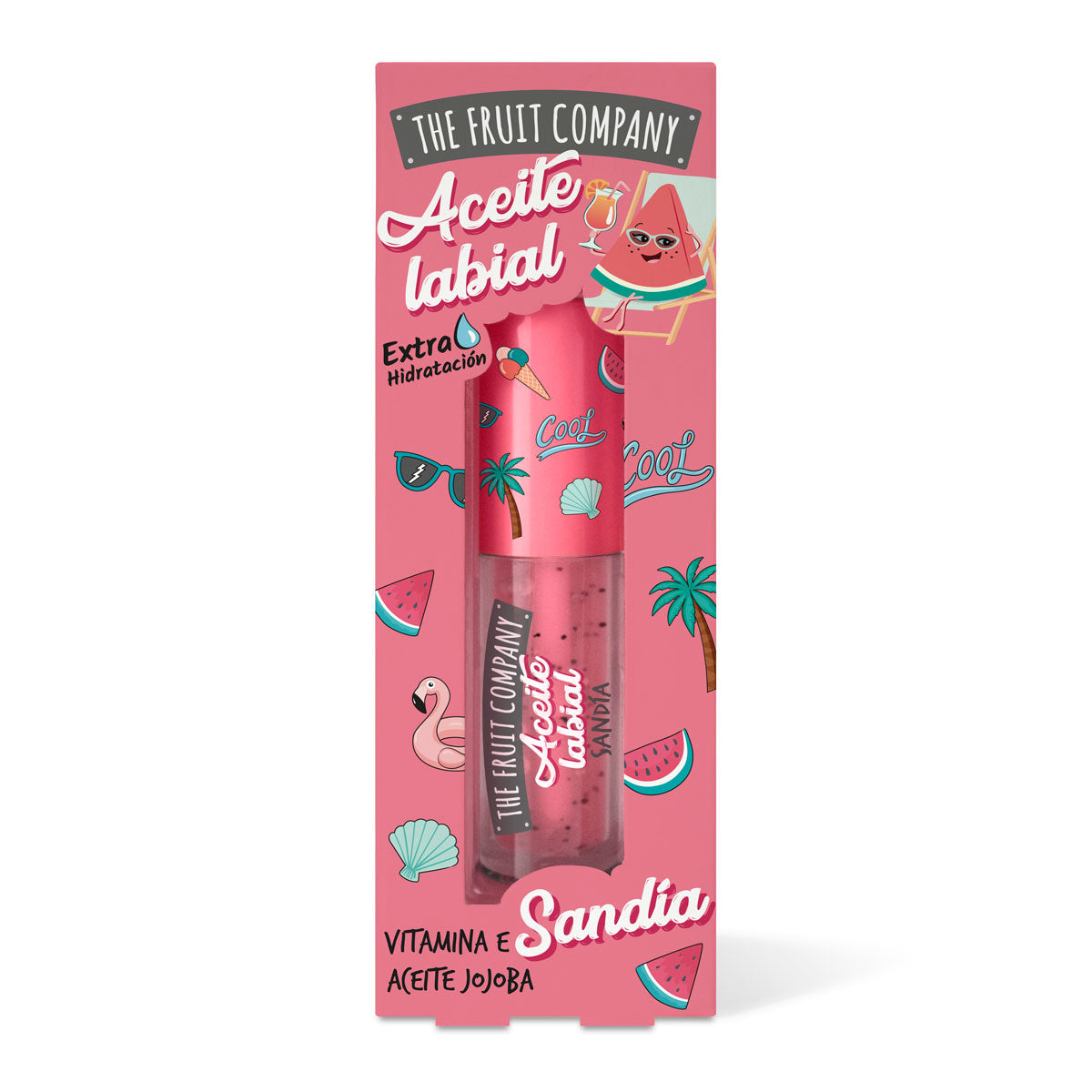 Aceite labial SANDÍA 3,6ml.