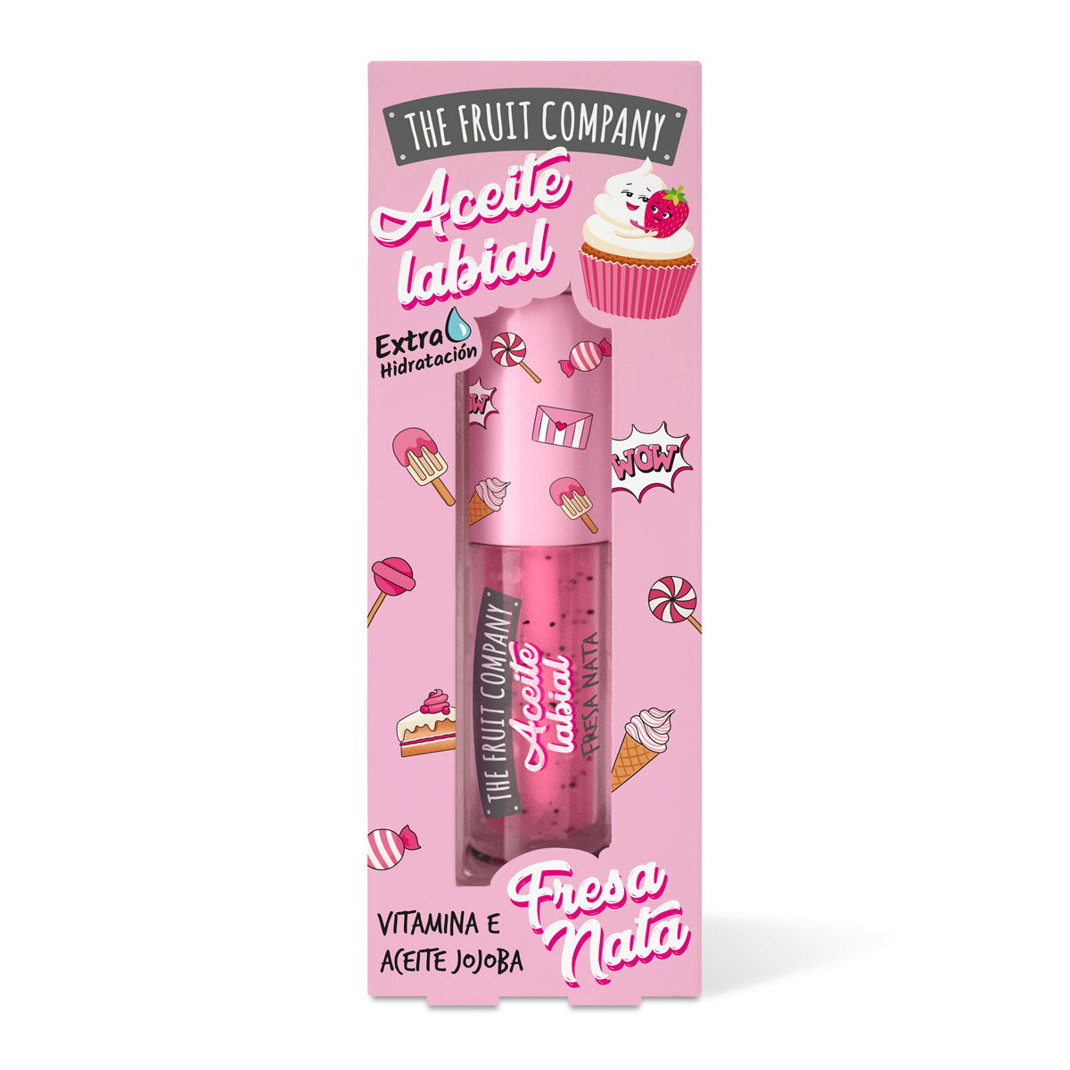 Aceite labial FRESA NATA 3,6ml.