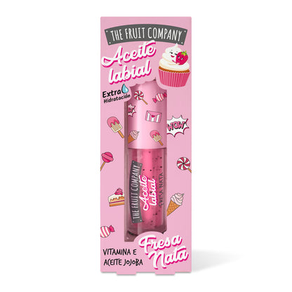 Aceite labial FRESA NATA 3,6ml.