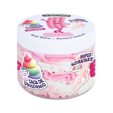 Manteca corporal CHICLE DE FRESA 250g.